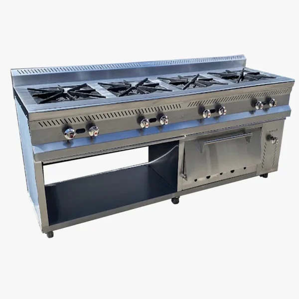 ESTUFA 4 PUESTOS CON HORNO